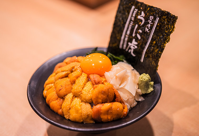 【雅 -Miyabi-】厳選5種うにを食べ比べできます