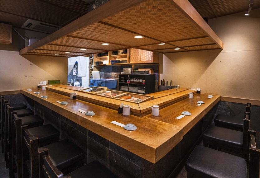 【内観】寿司処 うに虎 はなれ