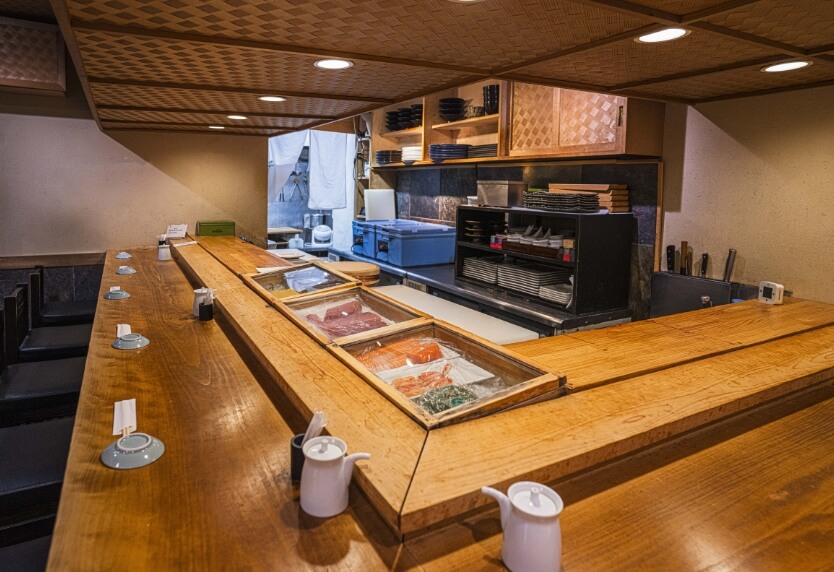 【内観】寿司処 うに虎 はなれ