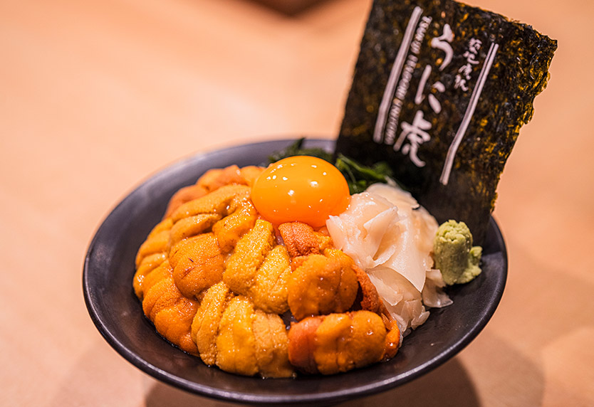 【雅 -Miyabi-】厳選5種うにを食べ比べできます