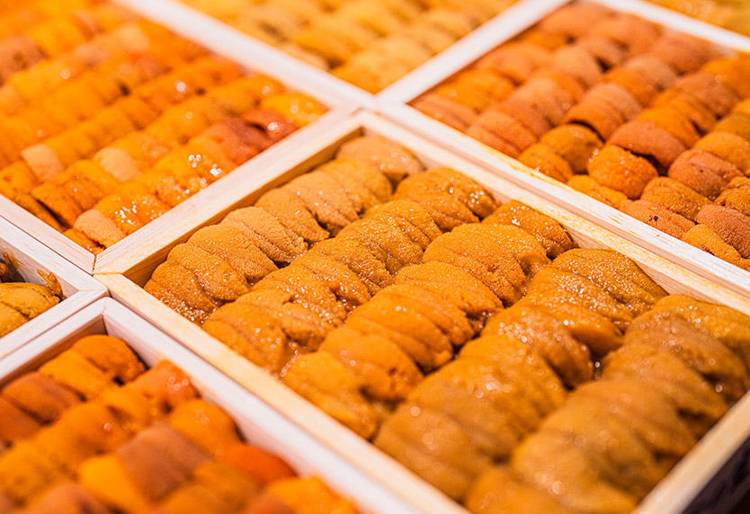 【厳選】国産の極上うにを使用してます