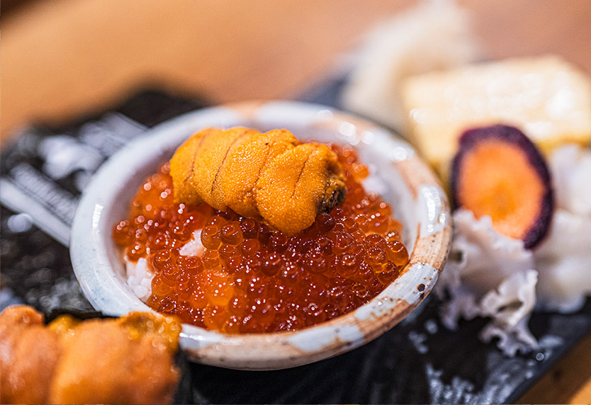 【うにの握り】厳選5種のうにの食べ比べ